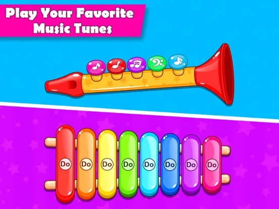 Baby Piano and Sounds for Kids: iOS store screenshot 2