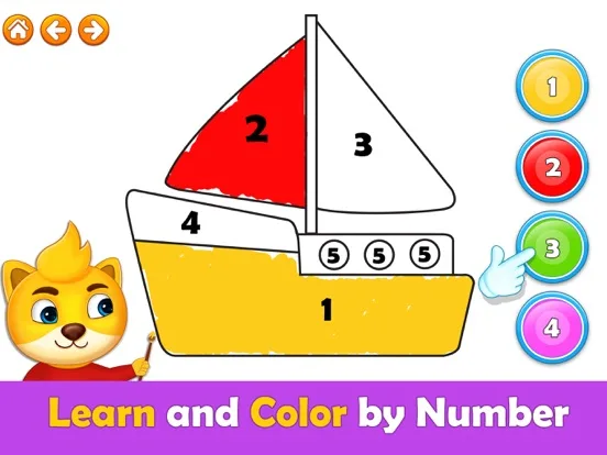 Coloring Book Games for Kids: iOS store screenshot 3