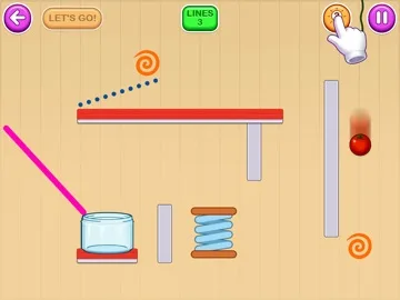 Draw the Lines - Fruit Drop: iOS store screenshot 3