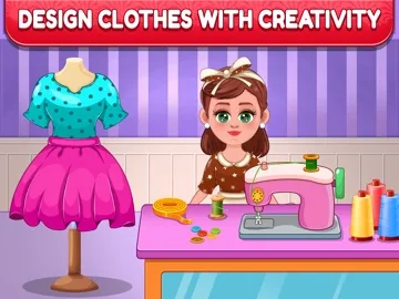 Fashion Tailor Game & Dress Up: iOS store screenshot 1