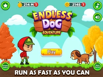 Endless Dog Run - Running Game: iOS store screenshot 1