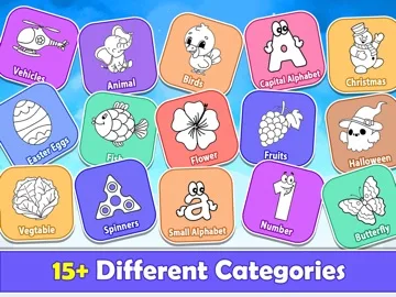 Kids Coloring Games: 2-5 Years: iOS store screenshot 2
