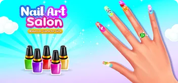 Nail Salon Makeover Girl Games game artwork
